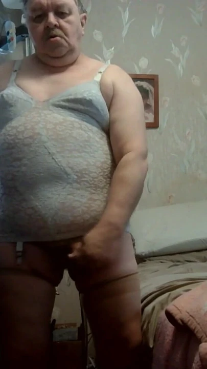 Jaw-dropping moment from "WIENER GIRL - full girdle masturbating cum"
