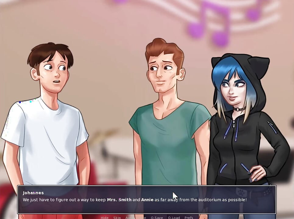 Summertime saga -- i fucked miss dewitt at college