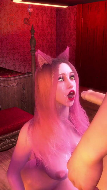 Thrilling moment from "Cat's estrus l 3D animation SFM"