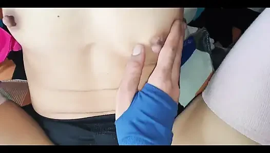 Dominant Teen Fucked in Missionary Until Creampie
