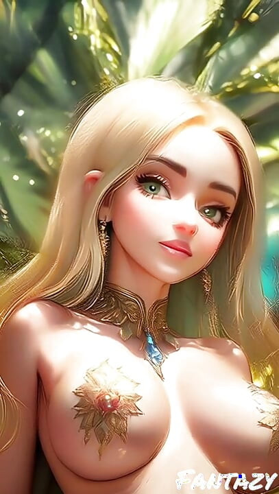 Gadis-gadis peri ajaib fantasi di hutan (model Ai)