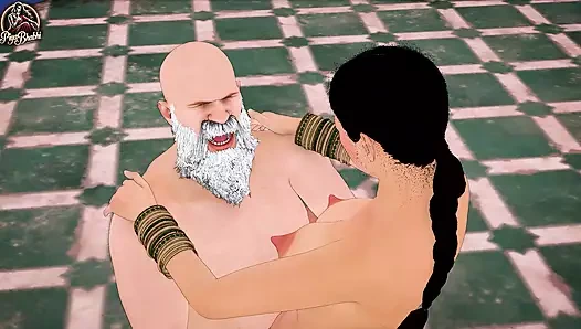 Hintli kadın kayınpederiyle seks yapıyor