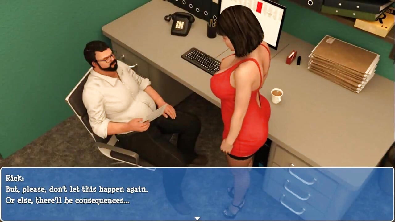 Lily of the valley: the housewife is showing her pussy to her angry boss ep 24