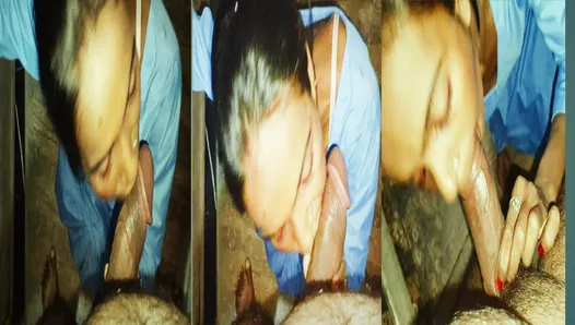 Une lycéenne indienne desi trorose se fait sucer par son maître à grosse éjac