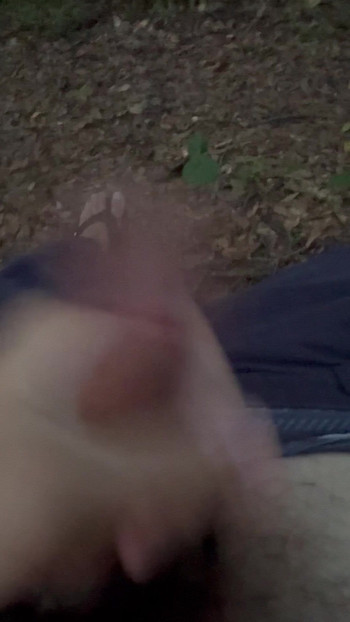 Jerking Off Outside