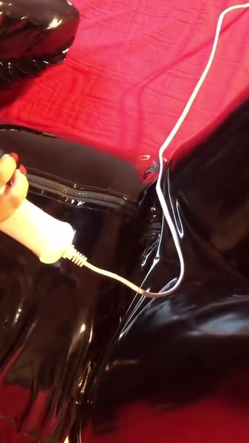 Captivating moment from "Black PVC, Ankle Boots and Vibrators"