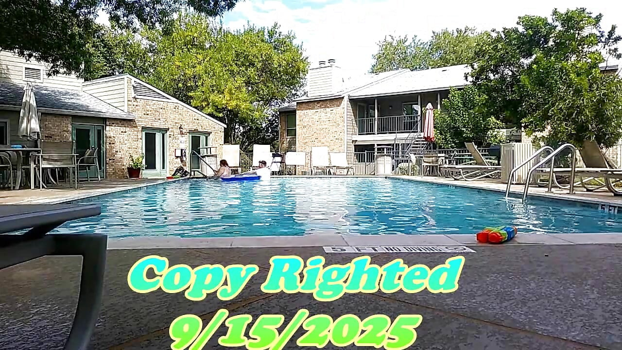 BBW Nurse Vicki Play Time in the Pool with Handsome Harry