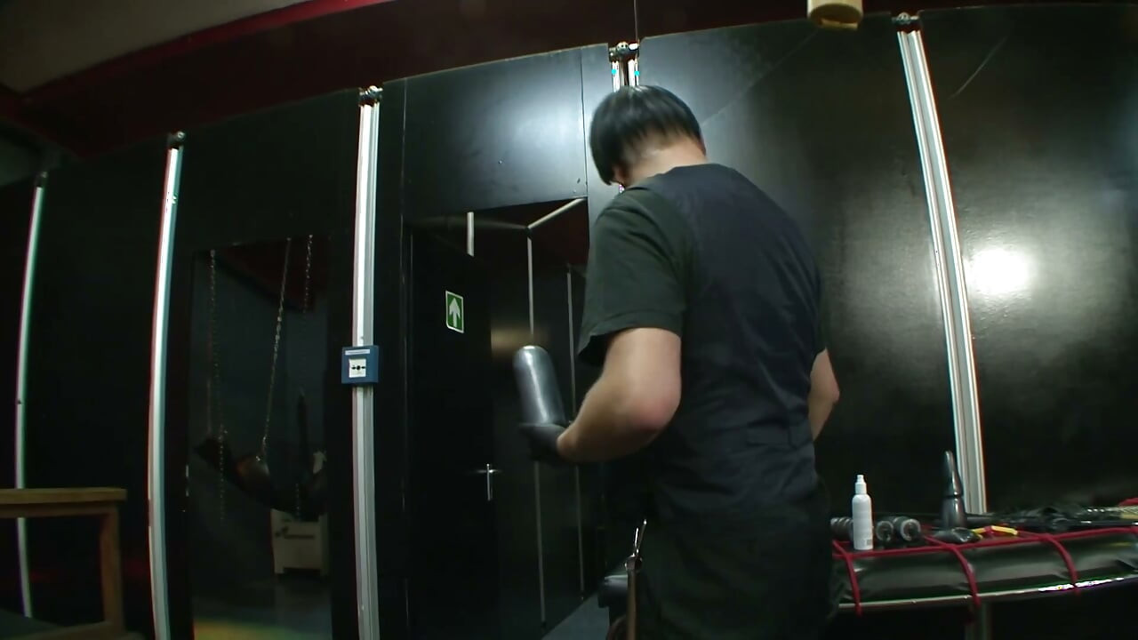 Bound Whipped and Stuffed - Extreme BDSM Insertion