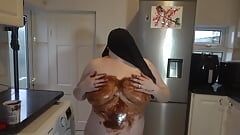 Salsa de chocolate desnudo Niqab