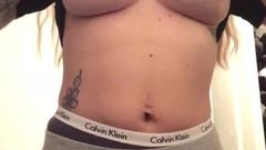 Facetime – me and boyfriend, loser Cameron and teasing bitch Kailee