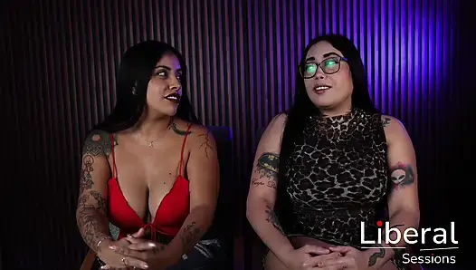BUSTY AND BIG ASS FUCKED BY 3 MEN