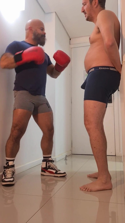 Naughtybearbr - Heavyweight Body Shot Challenge