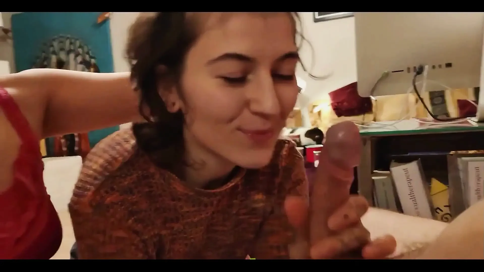 Another Sweet and Cozy Double-blowjob