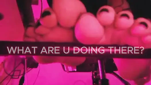 POV Human Furniture: stay still while I enjoy my music YOUR ITALIAN GODDESS