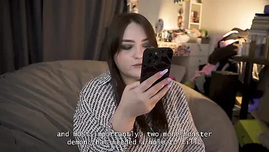 Порно история - кляп-шарик, я могла только промямчать, пока она трахала меня страпоном