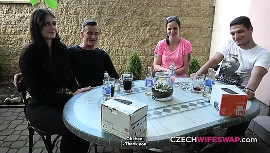 Young, Horny, and Ready to Fuck! (Czech Wife Swap)