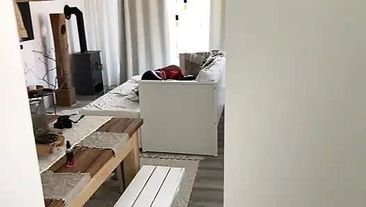 latex bondage high heels hogtied