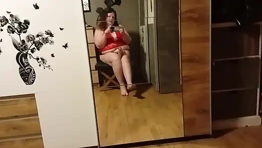 BBW Zeigt sich gerne in  wäsche