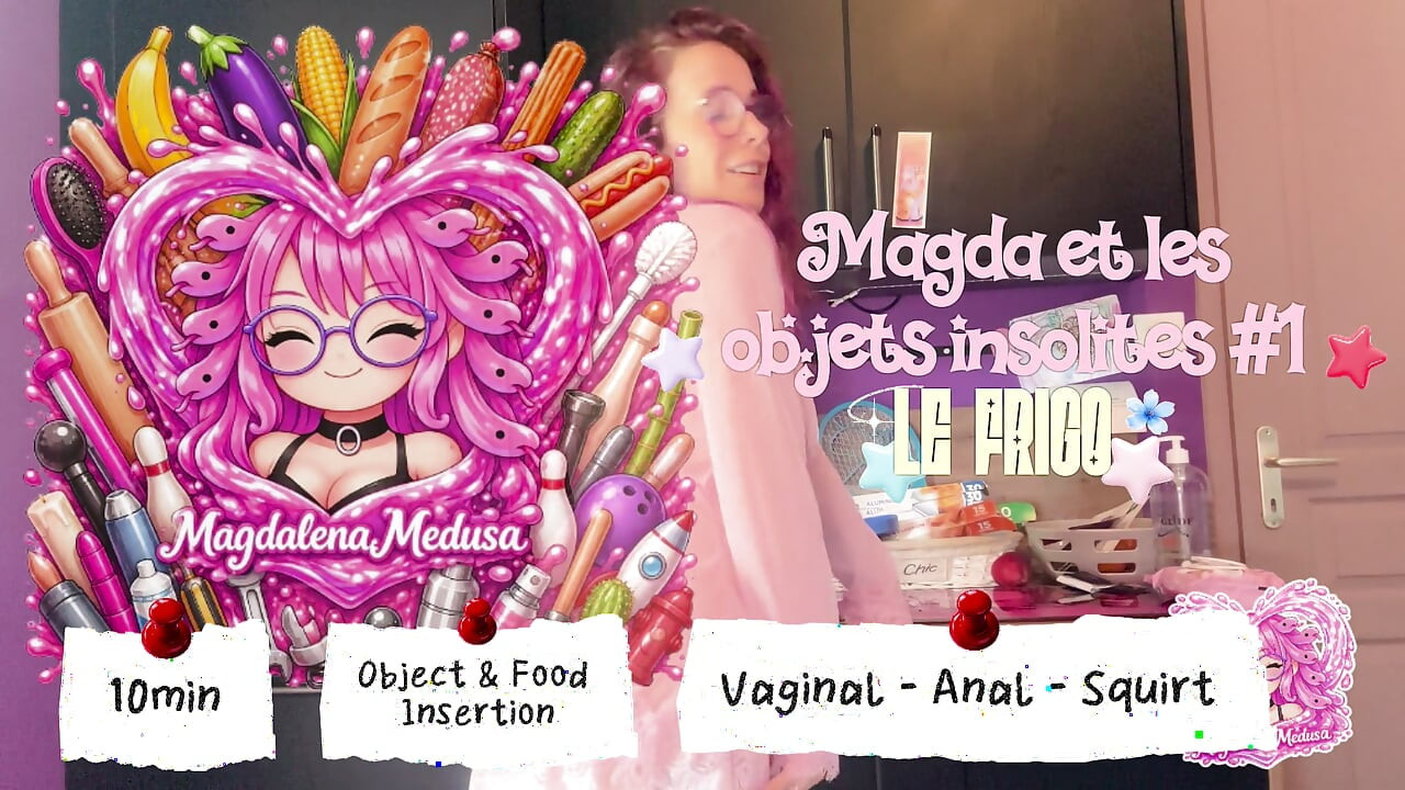 Magda e os objetos incomuns na geladeira - Esguicho VAGINAL ANAL