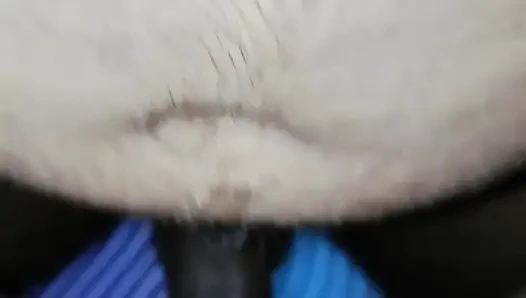 Ich musste nur auf ihren arsch kommen! Südasiatisches schätzchen nahm meinen schwanz und half mir, mein sperma auf ihren arsch freizugeben.