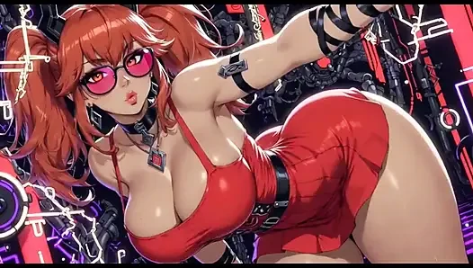 Seksi kadınlarla sadece güzel bir video, ai animasyon