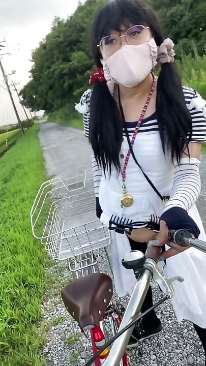 No307 真夏の電動マッサージ器露出オナニー
