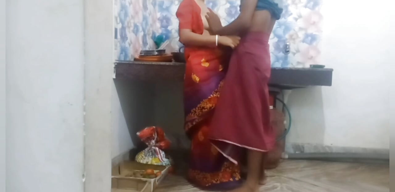 Busty Bhabi Gets Pounded In The Kitchen By Her Devar.
