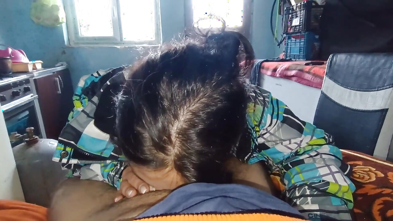 Stepdaughter Mio Sucks Deep and Swallows It All