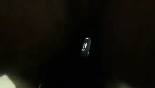 Sex Machine and Sex Ring of Penis and Eggs with Big Anal Plug Opening My Ass Close-up