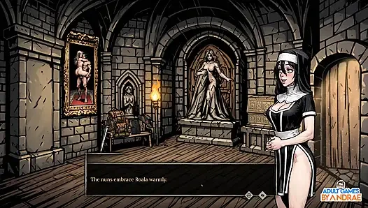 Sexorcism: Lust Confession Gameplay Part 5 – Abbess Roala Boss Fight & Inner Sanctuary Battle