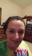 Cum loving girlfriend awaiting her facial