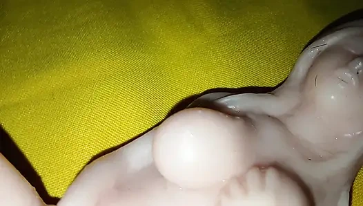 Реалистичная силиконовая секс-игрушка в видео от первого лица в 4K - Опыт соло-куклы