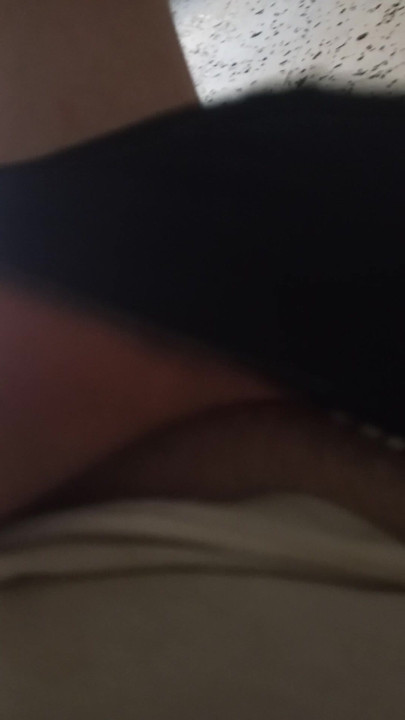 My hand inside my underwear