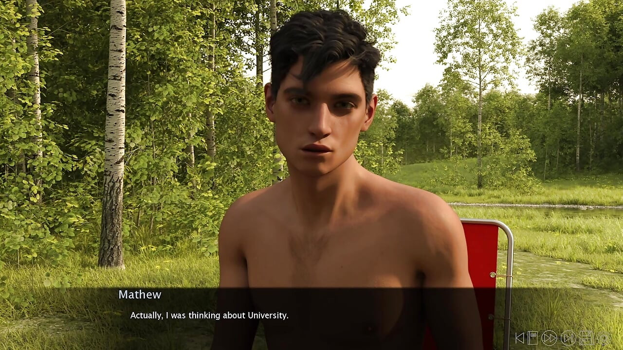 Summer Vacation - Mat Gets to Suck His First Cock