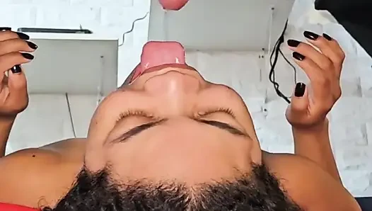 Fucking My Slave's Throat Until Gives Milk in Her Mouth 09162024