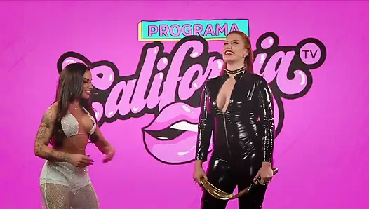 Лесбийское фетиш-шоу, полное БДСМ