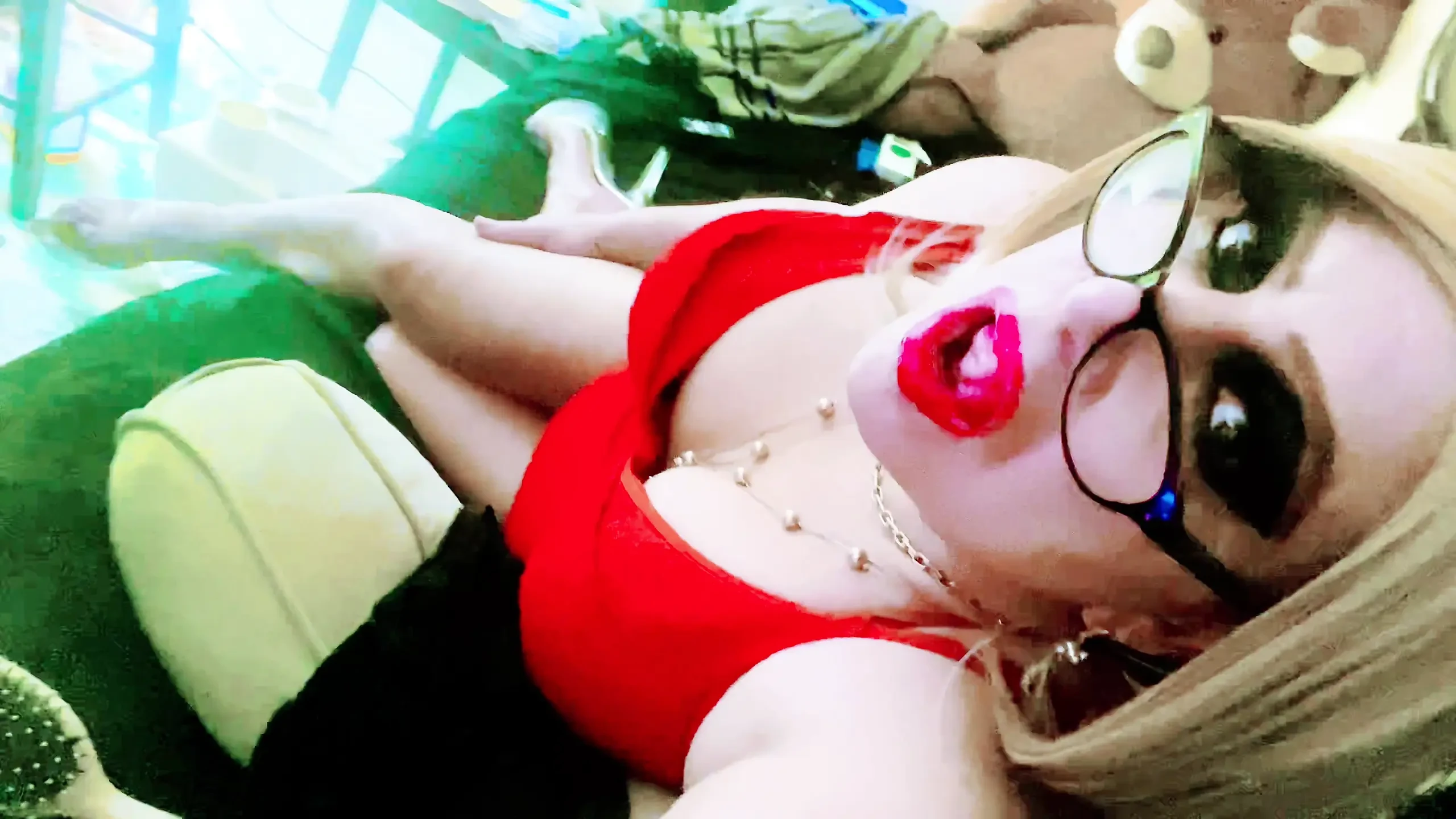 Krissy Sweets Blonde in High Heels