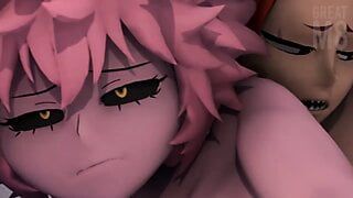 Mina ashido ฮีโร่ของกู academia