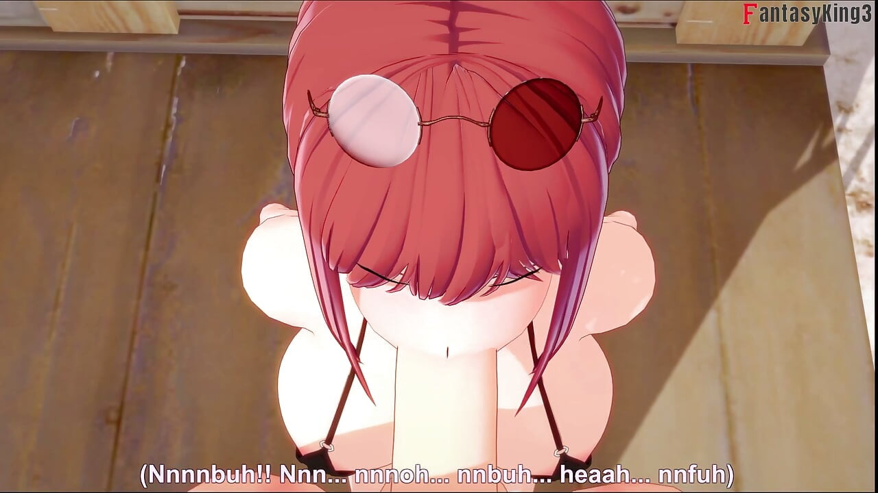 Makima POV sex on the beach - chainsaw man