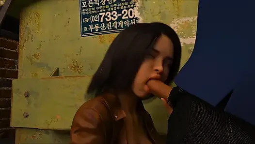 Office Colleague Girl Sucking Viktor Big Cock Almost Caught