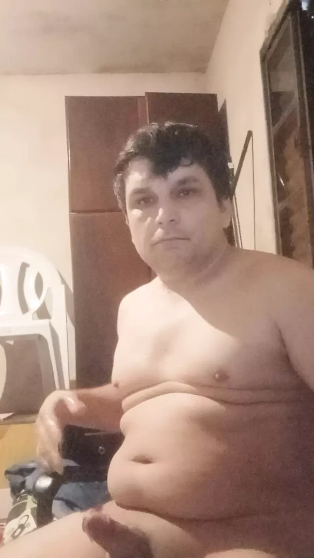 I put cum on my breasts after jerking off
