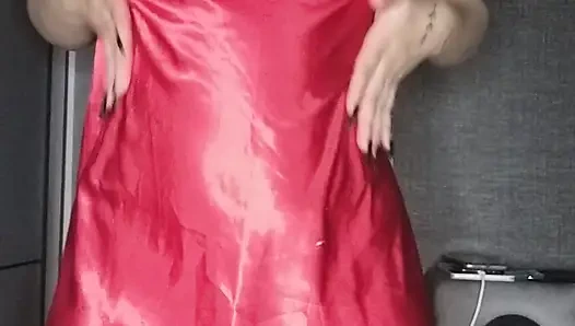 Oiled pussy dilfull masturbation