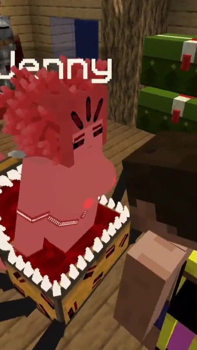 The Jenny Mod Minecraft 당신을 위한 작은 선물, 오줌 싸기 그리고 그녀는 섹시하고 섹스할 준비가 되어 있습니다 | 흑인 대물 자지와 섹스하는 흑인 대물