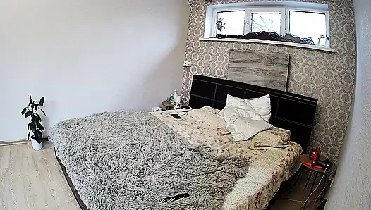 Спальня 4: Kamila и Danildo Горячая и чувственная прелюдия, трение киски и дрочка сисек