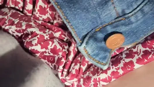 Açık havada bankta seks