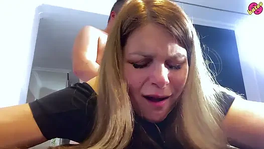 hot amateur wife gets a surprise anal sex