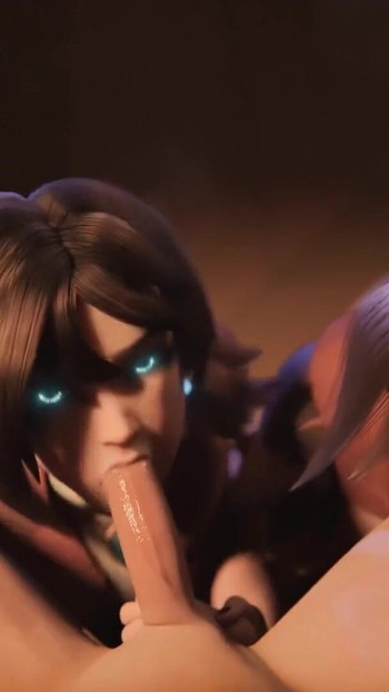 Stunning moment from "Overwatch mercy 3D Hentai Porn SFM Compilation"