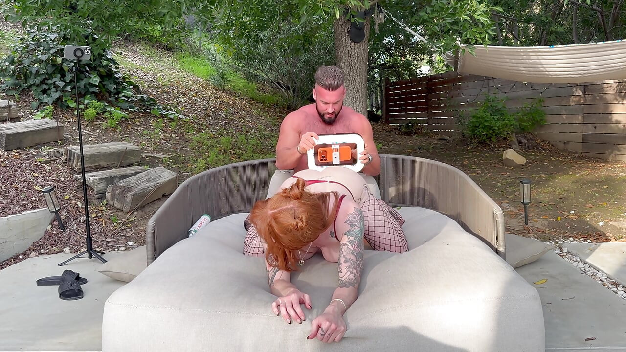 Bts 2 - Horny White Girl Riley Red Drilled on My POV