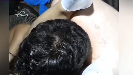 My stepmom with big ass burst