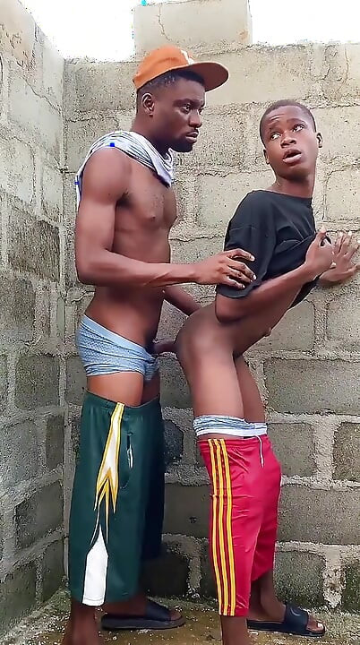His Stepbrother Fucking Him in Uncomplicated Building..